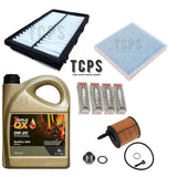 FOR HYUNDAI TUCSON IV 1.6 TGDi 2020+ SERVICE KIT 5L 0W20 OIL & FILTERS & SPARK