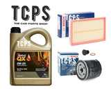 FOR AUDI Q2 1.5 TFSI 2016+ BOSCH OIL AND AIR FILTERS & 5L 0W20 MOTOR OIL