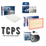 FOR AUDI Q2 1.5 TFSI 2016+ BOSCH OIL AIR CABIN SERVICE FILTERS & BOSCH PLUGS