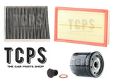 AUDI Q2 1.5 TFSI GA 2016+ FULL FILTER REPLACEMENT KIT INCLUDING SUMP PLUG