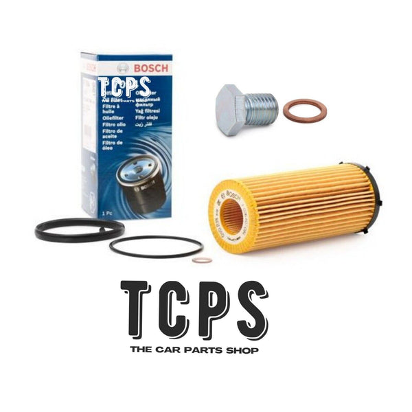 FITS BMW 330d  E92 3.0 2006+ REPLACEMENT BOSCH OIL FILTER WITH SUMP PLUG