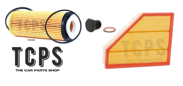 FOR BMW 330D E92 3.0 OIL AND AIR FILTER REPLACEMENT PACK WITH SUMP PLUG
