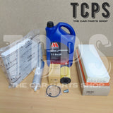 FOR AUDI A5 CONVERTIBLE (8F7) 2.0 TDI GENUINE SERVICE KIT & 5LTR MILLERS