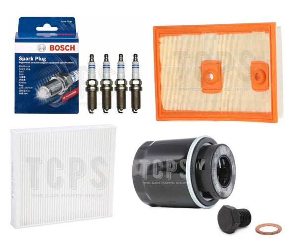FITS SEAT LEON MK4 1.4 TSI PHEV 2019+ COMPLETE FILTER KIT WITH SPARK PLUGS