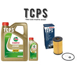 FOR KIA RIO MK2 1.5 TDI 2005-10 OIL CHANGE KIT BOSCH FILTER & 6L CASTROL OIL