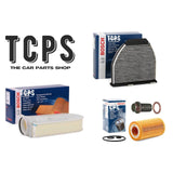 FITS MERCEDES CLS250 2.2 CDI 2010-17 BOSCH OIL AIR CABIN FILTERS SERVICE KIT
