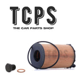 FOR AUDI A5 MK1 COUPE 3.0 TDI V6 8T SERVICE REPLACEMENT OIL FILTER AND SUMP PLUG