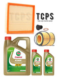 FOR BMW M135i F20 2012-15 REPLACEMENT KIT WITH 7L CASTROL & OIL & AIR FILTERS