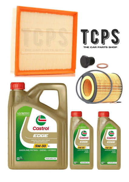 FOR BMW M135i F20 2012-15 REPLACEMENT KIT WITH 7L CASTROL & OIL & AIR FILTERS