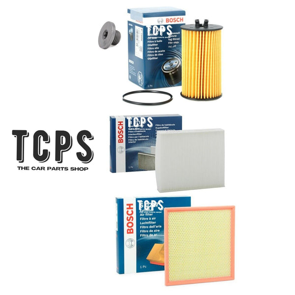 FITS VAUXHALL ASTRA MK6 1.4 PETROL BOSCH OIL AIR CABIN FILTERS SERVICE KIT