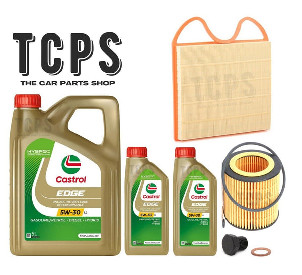 FOR BMW 335i 3.0 E92 REPLACEMENT 7L CASTROL OIL & OIL & AIR FILTERS & SUMP PLUG