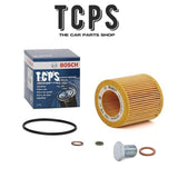 FOR BMW 335i E92 3.0 PETROL 2014-13 BOSCH OIL FILTER WITH SUMP PLUG