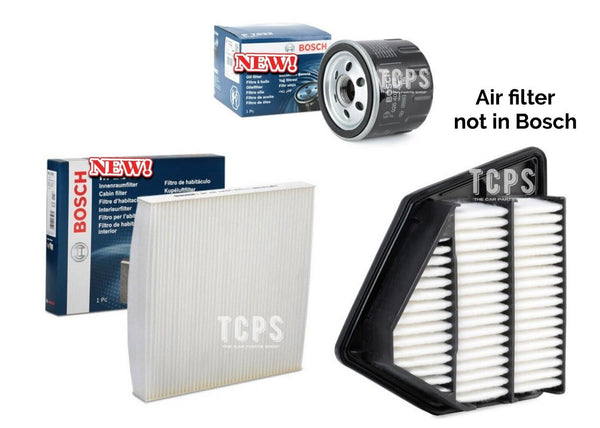 FOR HONDA CR-V 1.6 I-DTEC MK4 RE67 BOSCH FILTER KIT AIR OIL AND CABIN FILTER