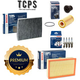 TO FIT AUDI TT 2.0 TFSI MK3 8S 2014+ BOSCH FILTER ONLY SERVICE KIT & SPARK PLUGS