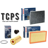 TO FIT AUDI TT 2.0 TFSI MK3 8S 2014+ BOSCH OIL AIR CABIN FILTERS AND SUMP PLUG