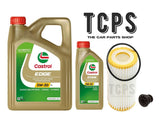 FOR AUDI TT 2.0 TFSI MK3 8S REPLACEMENT 6L CASTROL OIL WITH OIL FILTER + SUMP PL