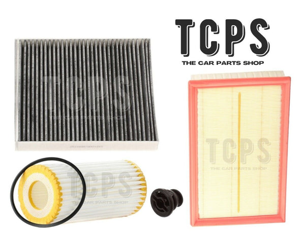 FOR VW GOLF 2.0 GTI CLUBSPORT CD 2019+ FULL FILTER REPLACEMENT PACK WITH SUMP PL