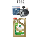 FITS VW POLO MK5 1.0 2014+ BOSCH OIL FILTER & 5L CASTROL ENGINE OIL