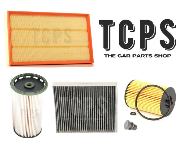 FOR VW TIGUAN MK2 AD 2.0 TDI 2016+ COMPLETE REPLACEMENT FILTER KIT WITH SUMP PLU