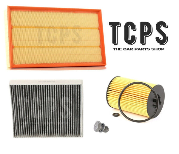FOR VW TIGUAN MK2 AD 2.0 TDI 2016+ REPLACEMENT OIL + AIR + CABIN FILTERS + SUMP