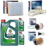 FOR PEUGEOT EXPERT 1.6 HDI 2016+ FULL BOSCH SERVICE KIT & 6L CASTROL