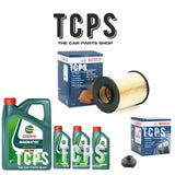 FITS FORD FOCUS 2.0 ST TDCI 2014+ BOSCH OIL FILTER AIR FILTER & 7L CASTROL OIL
