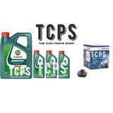 FITS FORD FOCUS 2.0 ST TDCI 2014+ 7L CASTROL ENGINE OIL & BOSCH OIL FILTER
