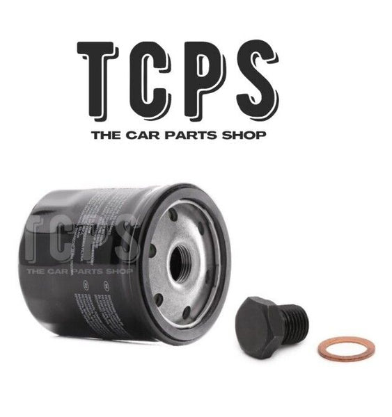 FOR VW POLO LIFE MK6 1.0 SERVICE REPLACEMENT OIL FILTER AND SUMP PLUG