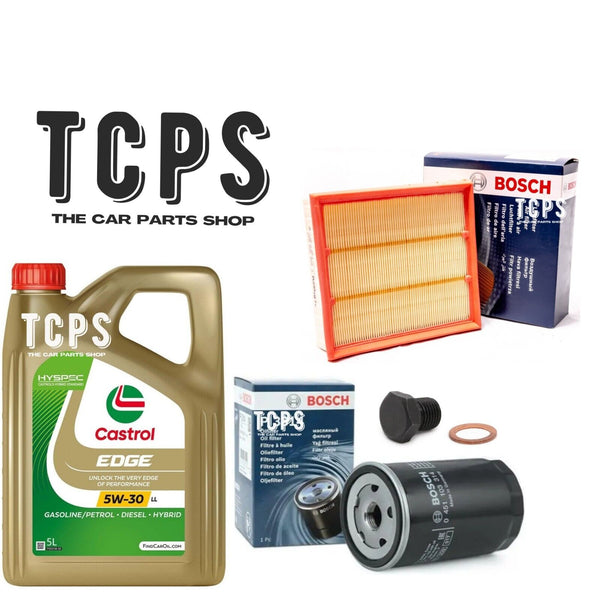 FITS VW CADDY MK2 1.9 SDI BOSCH OIL FILTER AIR FILTER & 5L CASTROL OIL