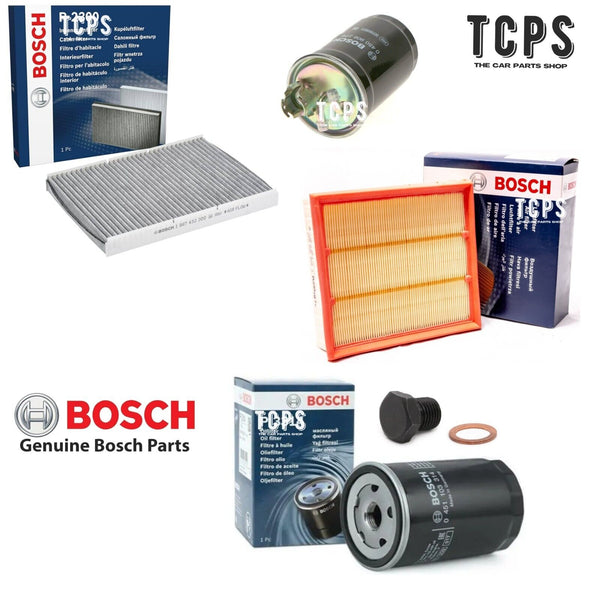 FITS VW CADDY MK2 1.9 SDI BOSCH OIL AIR CABIN FUEL FILTERS SERVICE KIT
