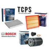 FITS VW CADDY MK2 1.9 SDI BOSCH OIL AIR CABIN FILTERS SERVICE PACK SUMP PLUG