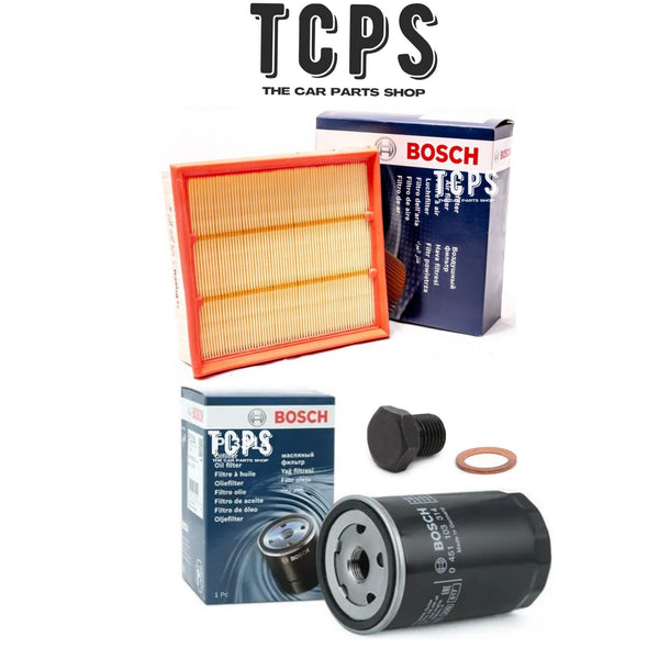FITS VW CADDY MK2 1.9 SDI BOSCH AIR FILTER OIL FILTER SERVICE PACK SUMP PLUG