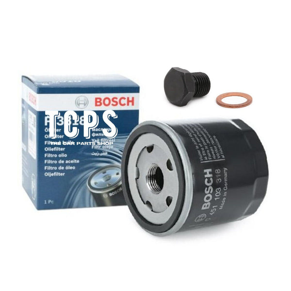 FOR VW T-CROSS MK1 1.0 TSI 2018+ PREMIUM BOSCH OIL FILTER SUMP PLUG