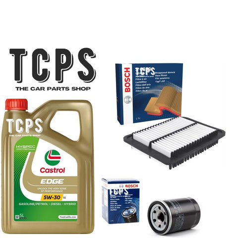 FITS MITSUBISHI ASX MK1 2.0 2010+ BOSCH OIL AIR FILTER & 5L CASTROL OIL