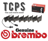 FOR AUDI RS4 AVANT 4.2 FSI MK4 BREMBO FRONT BRAKE PADS WITH SENSORS