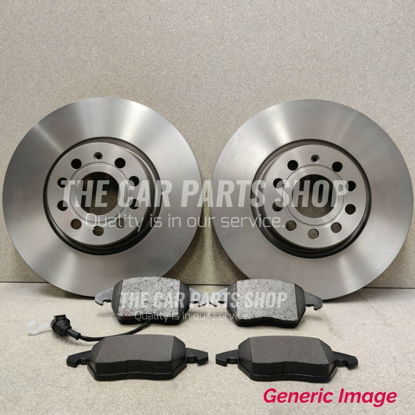 FOR BMW 320D F30 REAR BRAKE DISCS 300MM + PADS & SENSOR