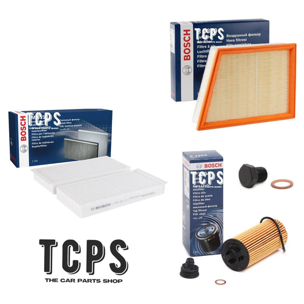 FOR MINI COOPER COUNTRYMAN F60 2.0 BOSCH OIL AIR CABIN FILTERS SERVICE KIT