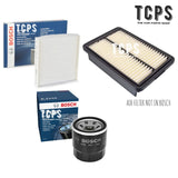 FOR KIA CEED MK3 1.0 TGDi 2018+ BOSCH SERVICE KIT OIL CABIN FILTERS & AIR FILTER