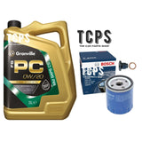 FOR PEUGEOT 2008 PURETECH 1.2 2019+ 5L 0W20 ENGINE OIL & BOSCH OIL FILTER