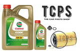 FITS KIA PROCEED 1.6 CRDi 2007+ REPLACEMENT 6L CASTROL WITH OIL FILTER & SUMP PL