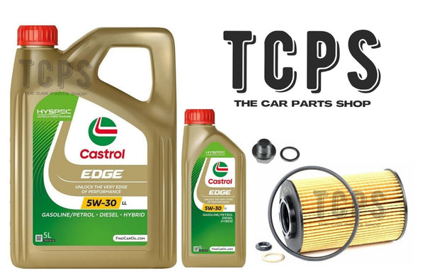 FITS KIA PROCEED 1.6 CRDi 2007+ REPLACEMENT 6L CASTROL WITH OIL FILTER & SUMP PL