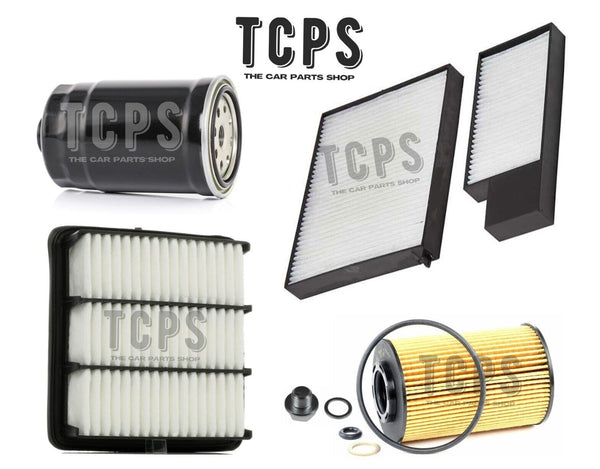FITS KIA PROCEED 1.6 CRDi 2007+ COMPLETE REPLACEMENT FILTER KIT WITH SUMP PLUG