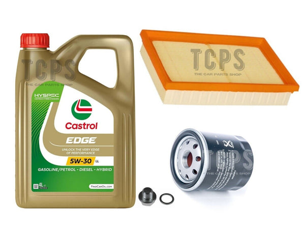 FOR SUZUKI SWIFT MK2 RS41 1.3 SERVICE KIT 4L CASTROL + OIL + AIR FILTERS +SUMP