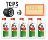 FOR NISSAN NV200 1.5 dCi 2009+ SERVICE KIT 5L CASTROL OIL & OIL & AIR FILTERS