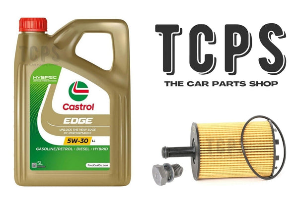 FITS VW CADDY MAXI C20 1.9 TDI REPLACEMENT 5L CASTROL + OIL FILTER WITH SUMP PL