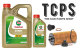 FOR BMW X1 F48 SDRIVE 18D REPLACEMENT 6L CASTROL OIL + OIL FILTER + SUMP PLUG