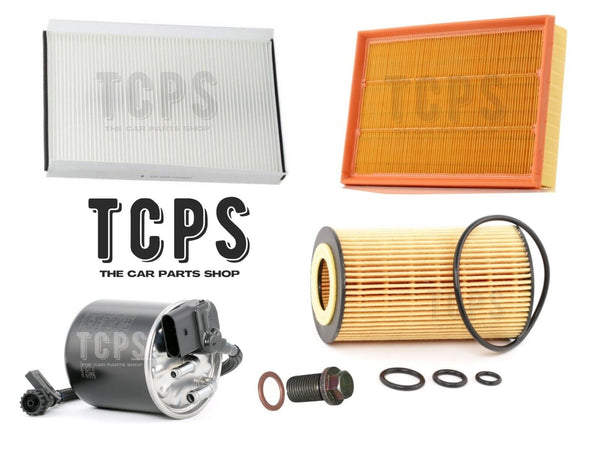 FOR MERCEDES SPRINTER 314 CDI 2.2 906 FULL FILTER SERVICE KIT WITH SUMP PLUG