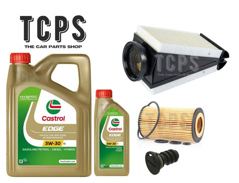 FOR MERCEDES C220 D W205 REPLACEMENT 6L CASTROL OIL + OIL + AIR FILTERS + SUMP