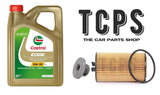 FOR VAUXHALL INSIGNIA 1.4 TURBO MK1 REPLACEMENT 4L CASTROL & OIL FILTER & SUMP P