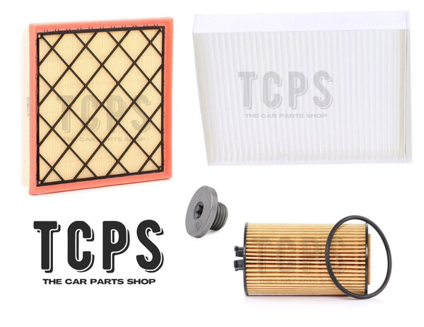 FOR VAUXHALL INSIGNIA 1.4 TURBO MK1 COMPLETE FILTER SERVICE KIT & SUMP PLUG